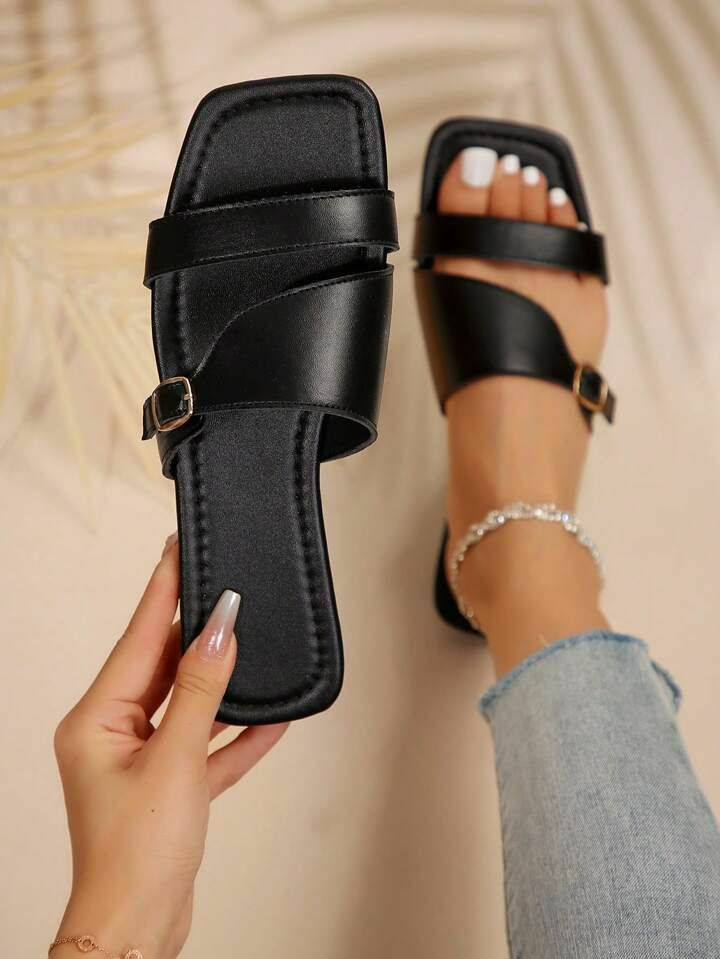 صندل چرم زنانه تابستانی