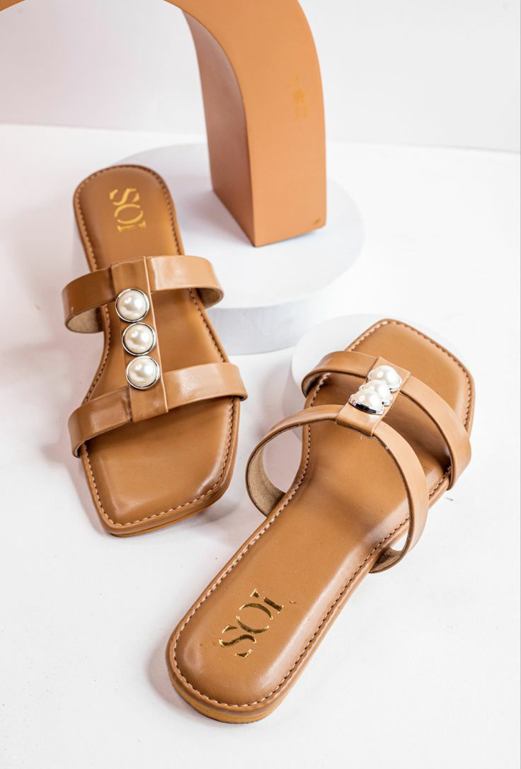 صندل چرم زنانه تابستانی