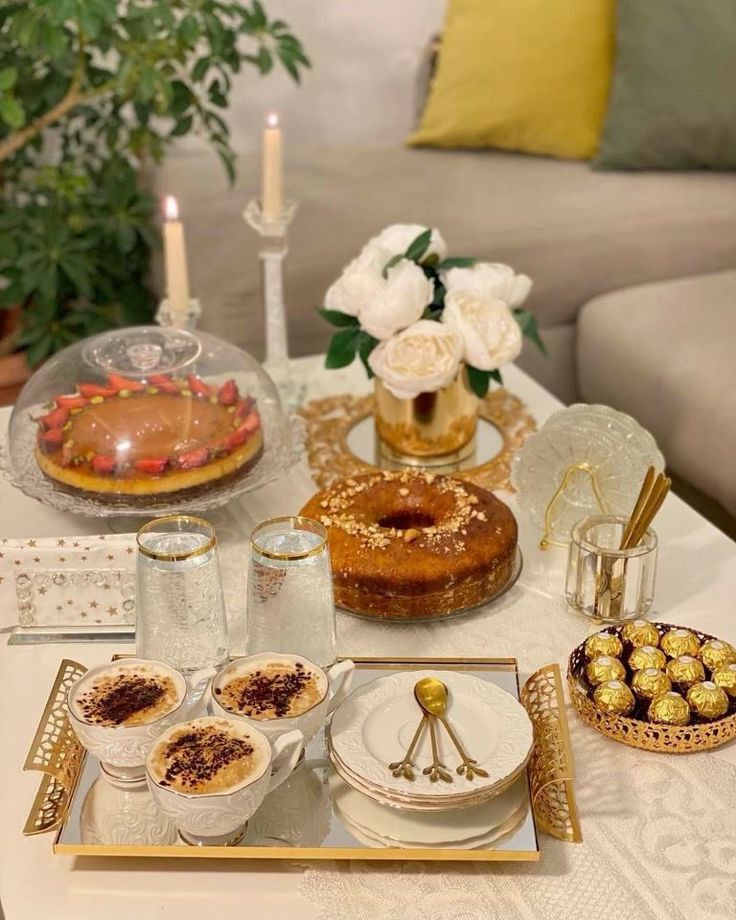 چیدمان میز پذیرایی از مهمان