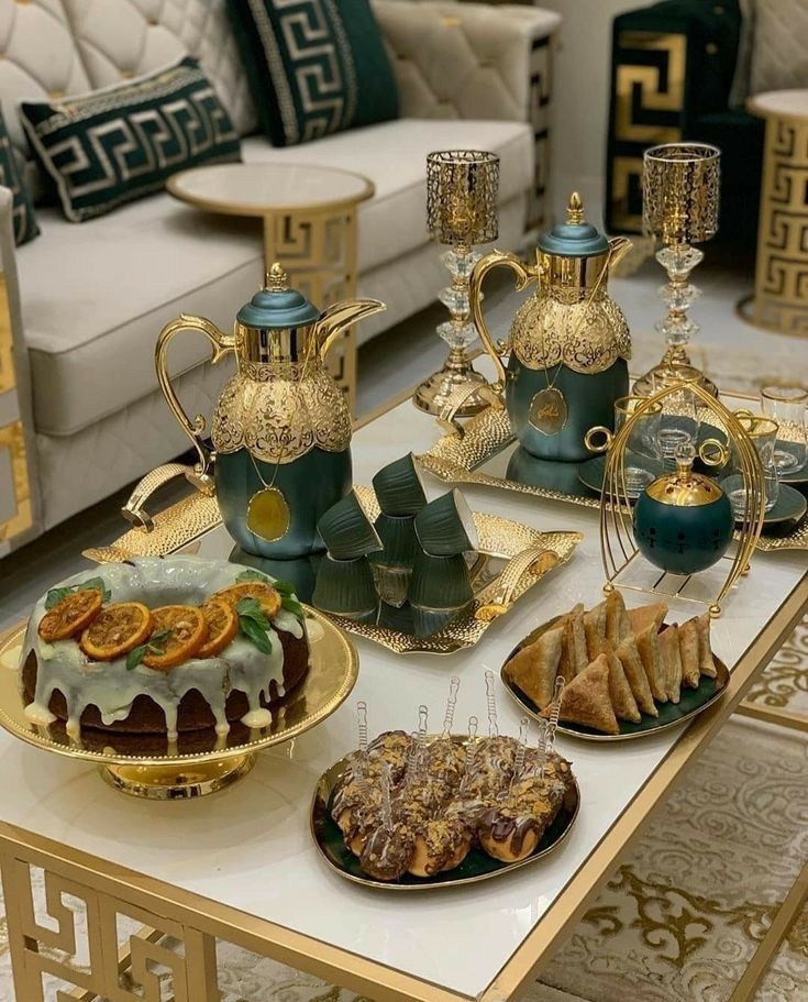 چیدمان میز پذیرایی از مهمان