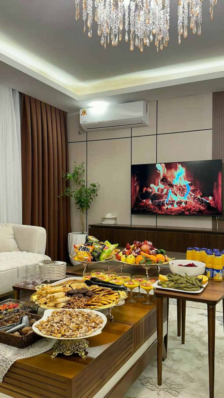 چیدمان میز پذیرایی از مهمان