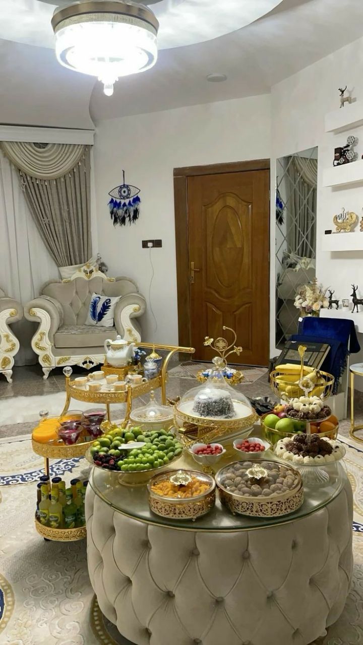 چیدمان میز پذیرایی از مهمان