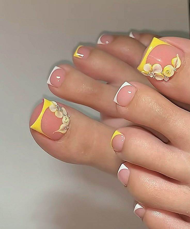 لاک ناخن پا سه بعدی