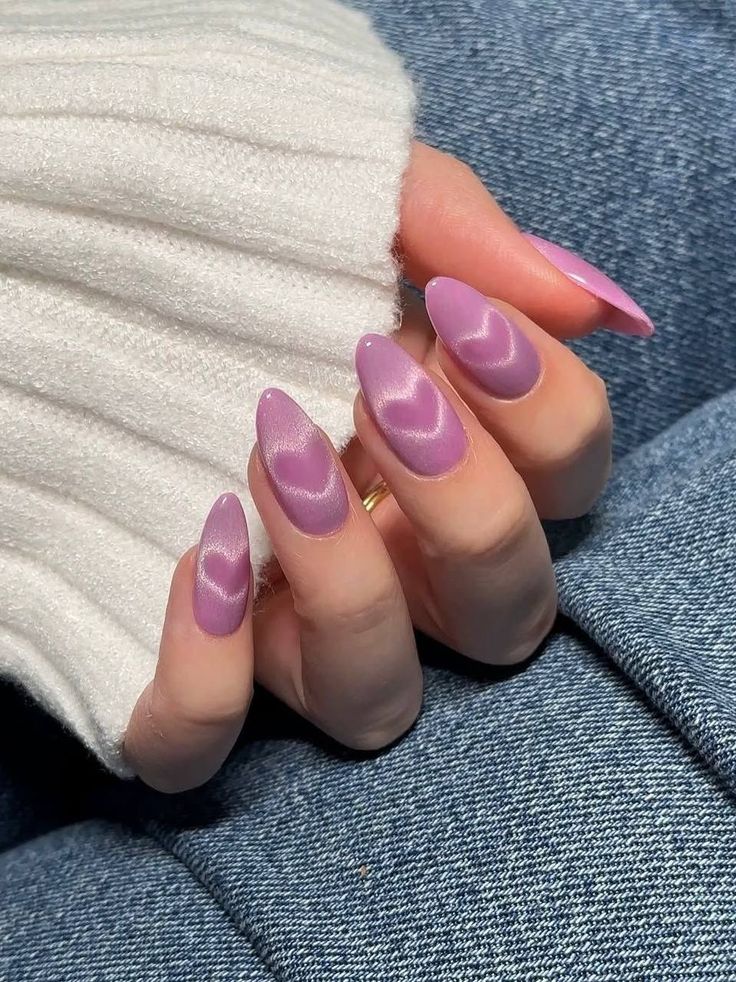 لاک ژل آیس بنفش
