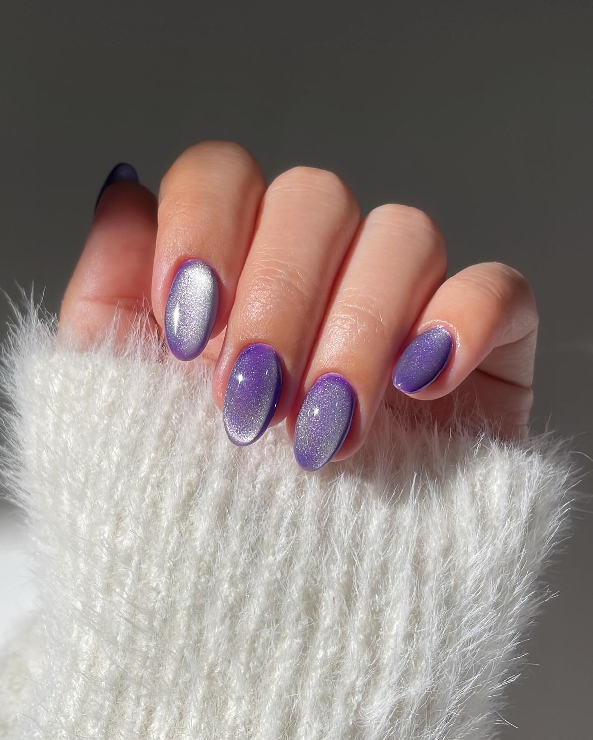 لاک ژل آیس بنفش