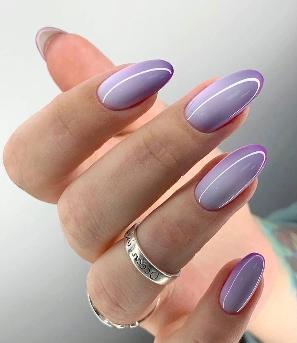 لاک ژل آیس بنفش