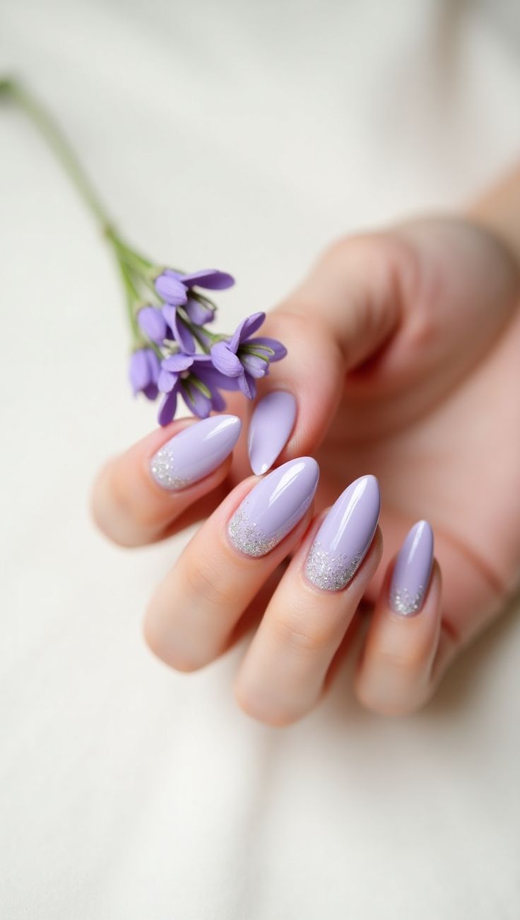 لاک ژل آیس بنفش
