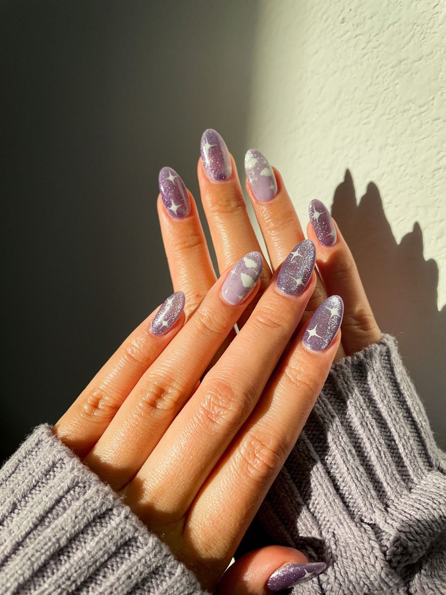 لاک ژل آیس بنفش
