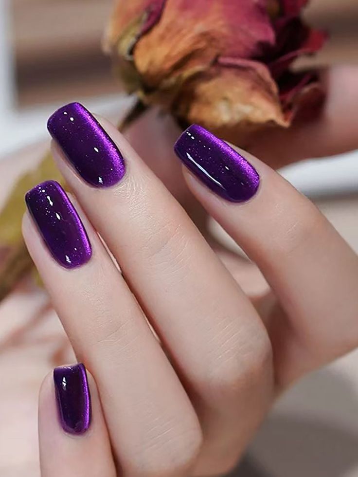 لاک ژل آیس بنفش