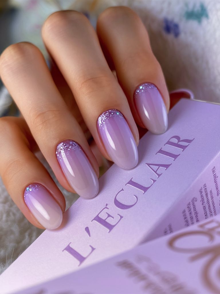 لاک ژل آیس بنفش