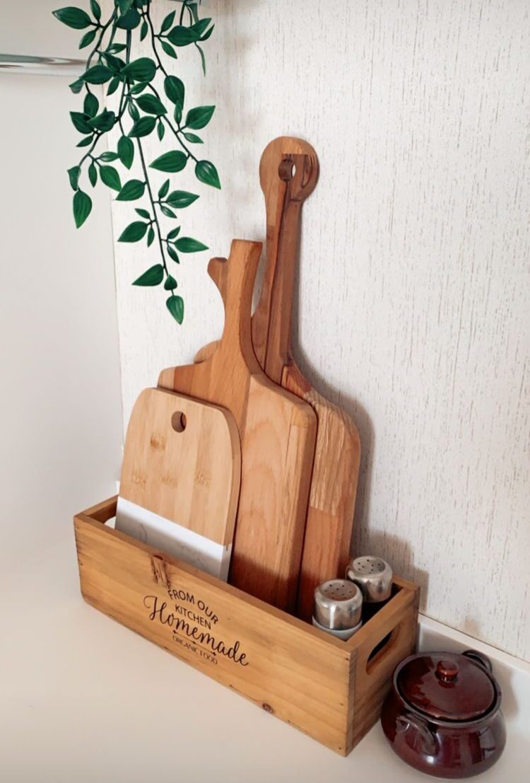 چیدمان روی کابینت آشپزخانه
