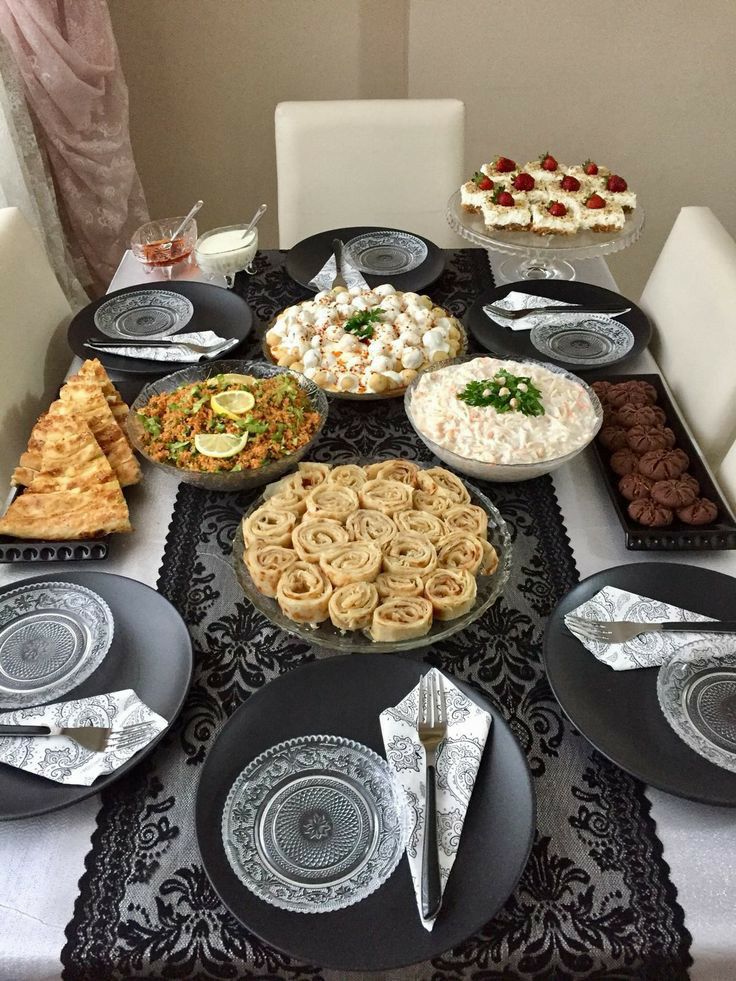 چیدمان  میز شام لاکچری