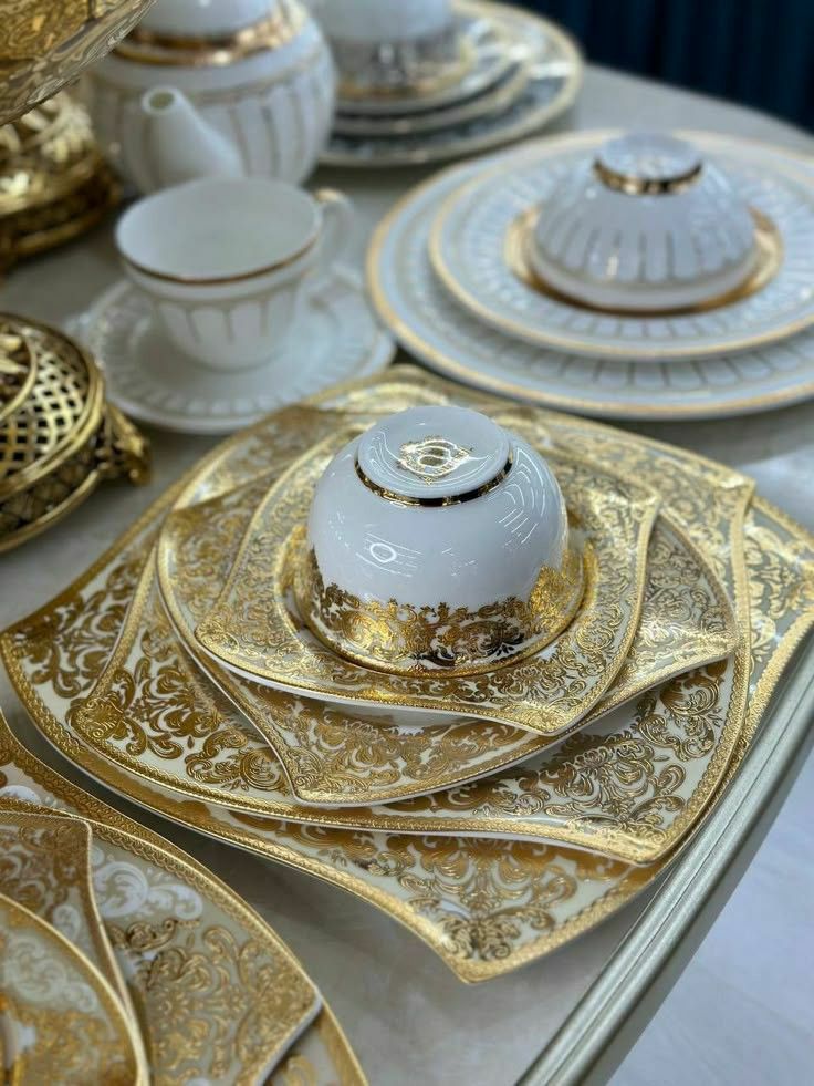 سرویس چینی طلاکوب