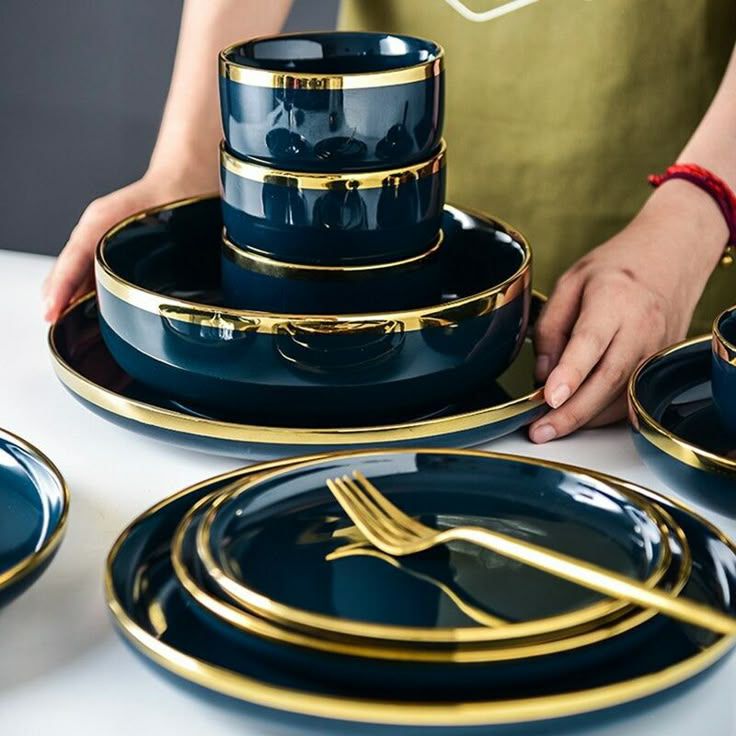 سرویس چینی طلاکوب