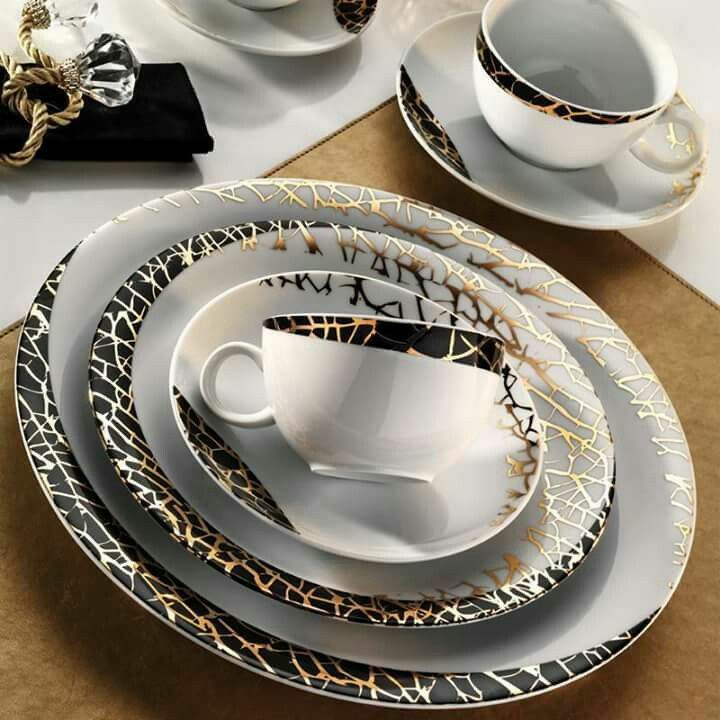 سرویس چینی طلاکوب