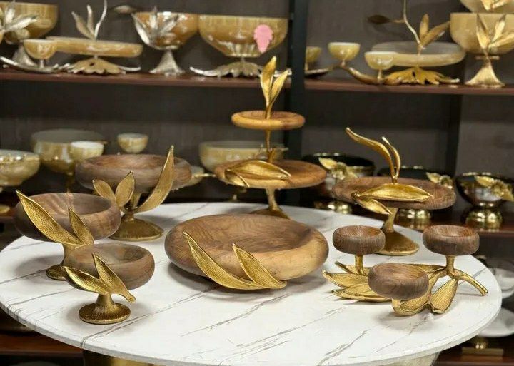 ظروف پذیرایی چوبی