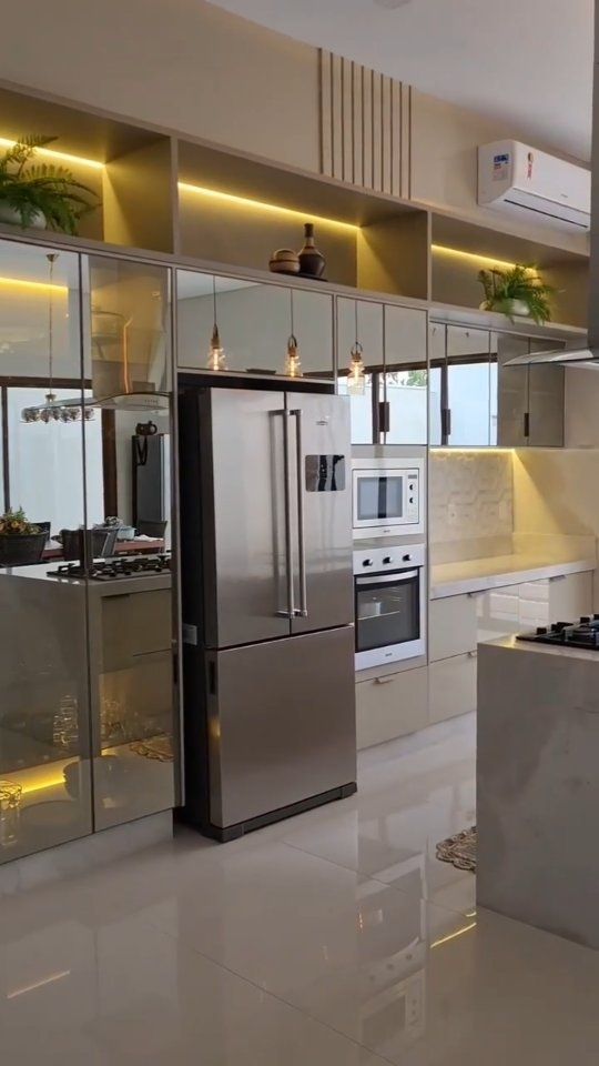 کابینت، دکور و شلف یخچال