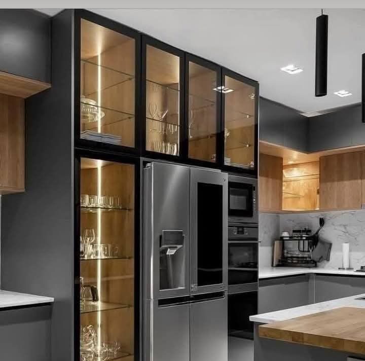 کابینت، دکور و شلف یخچال