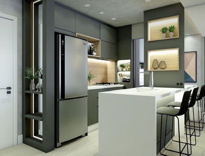 کابینت، دکور و شلف یخچال