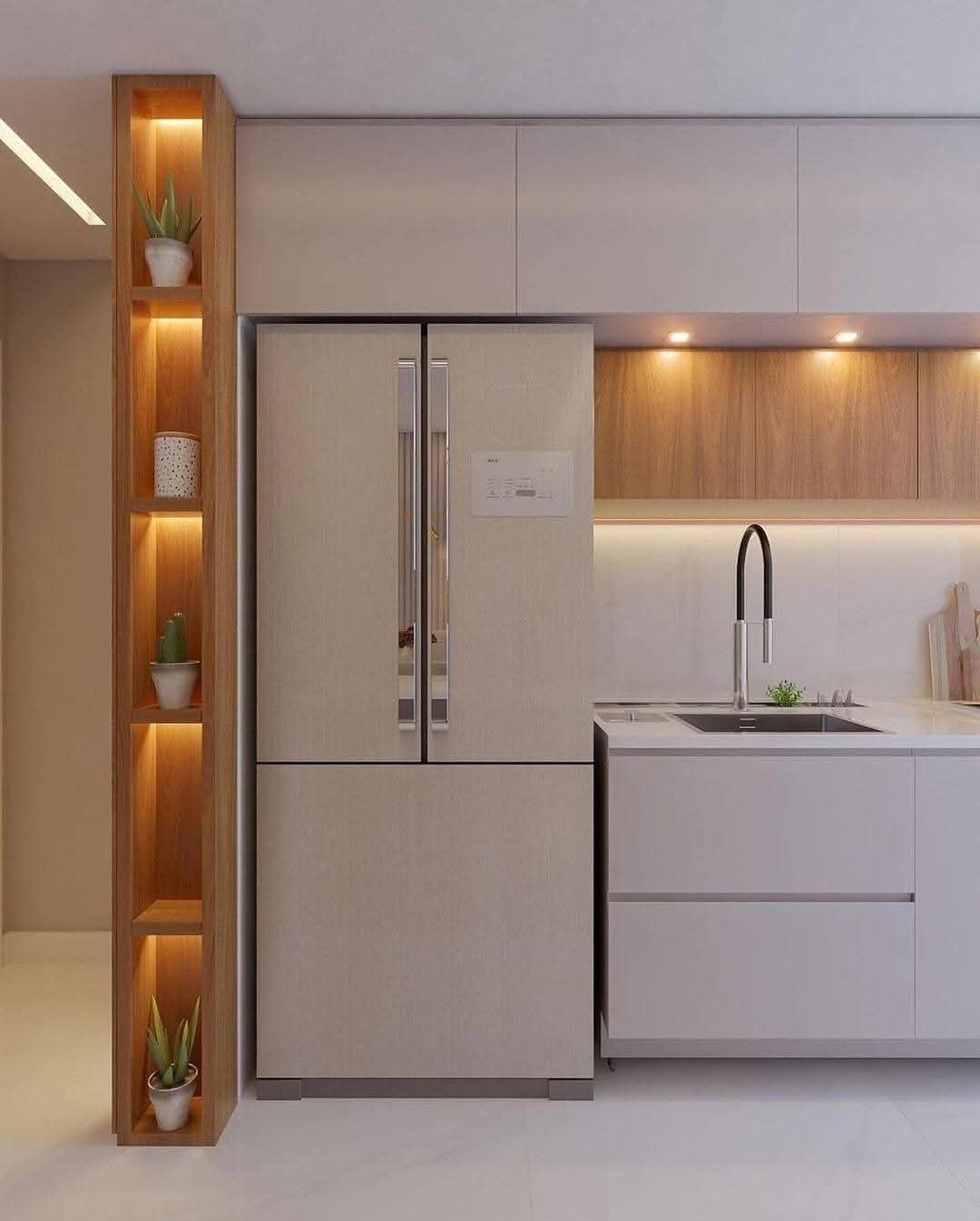 کابینت، دکور و شلف یخچال