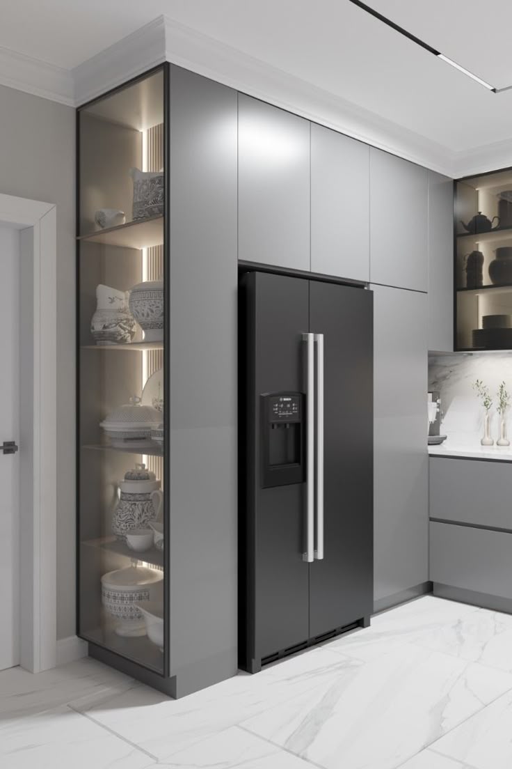 کابینت، دکور و شلف یخچال