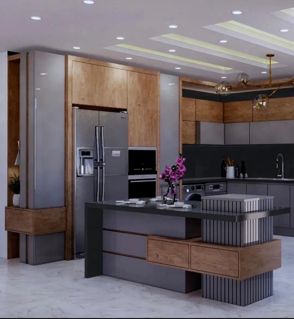 کابینت، دکور و شلف یخچال