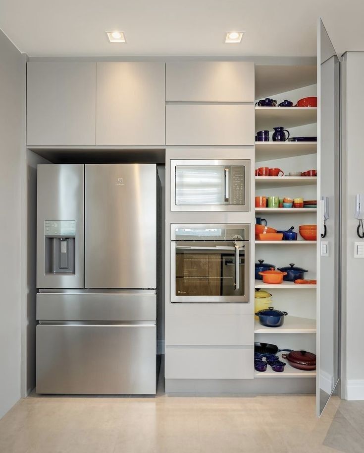کابینت، دکور و شلف یخچال