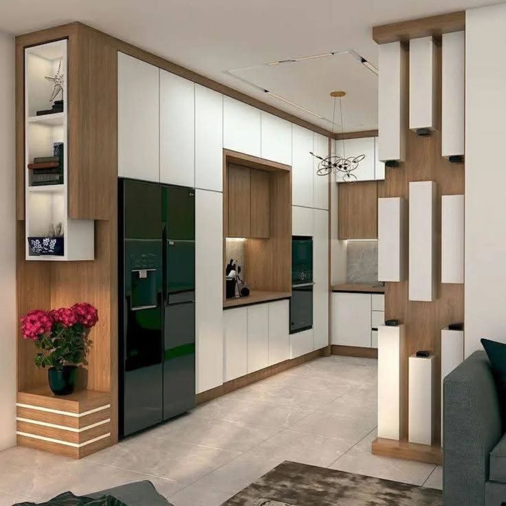 کابینت، دکور و شلف یخچال