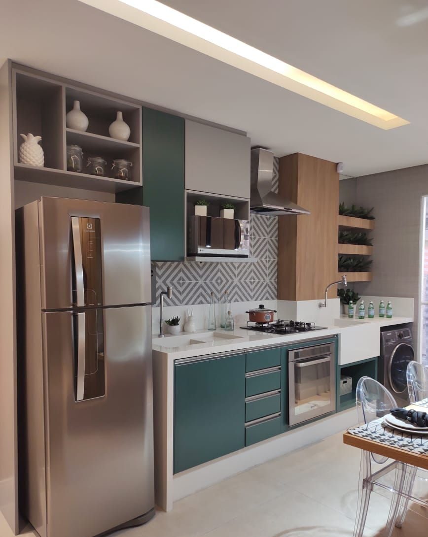 کابینت، دکور و شلف یخچال