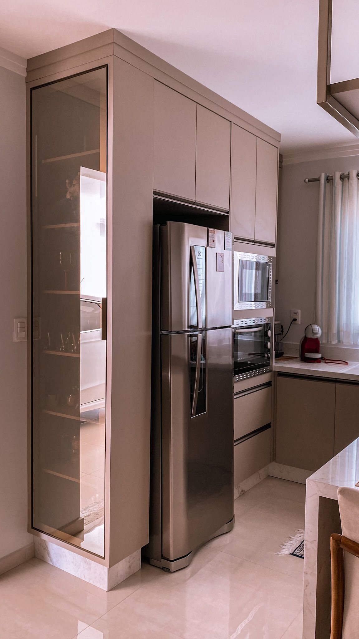 کابینت، دکور و شلف یخچال