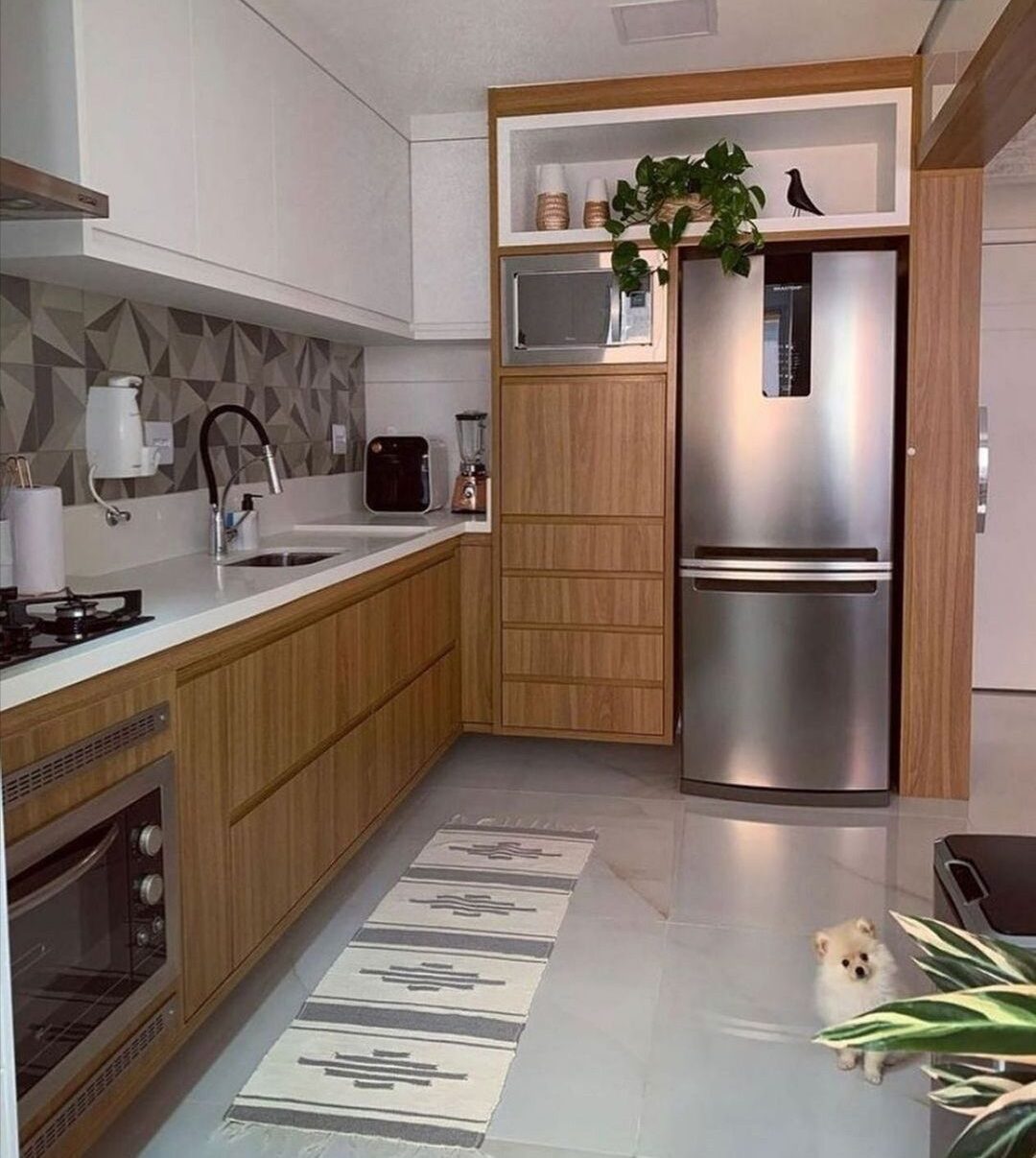 کابینت، دکور و شلف یخچال