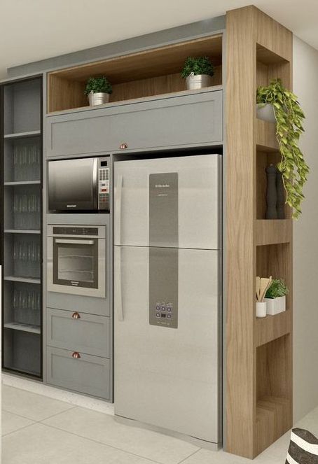 کابینت، دکور و شلف یخچال