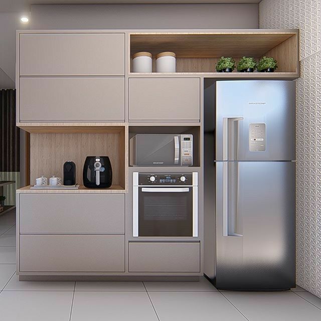 کابینت، دکور و شلف یخچال