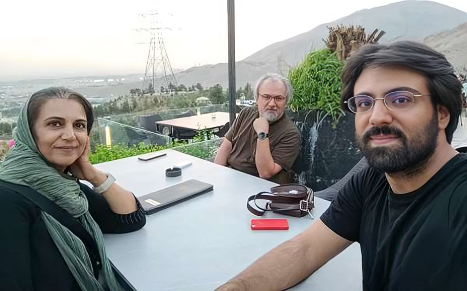 پسر و همسر فرشته سرابندی 