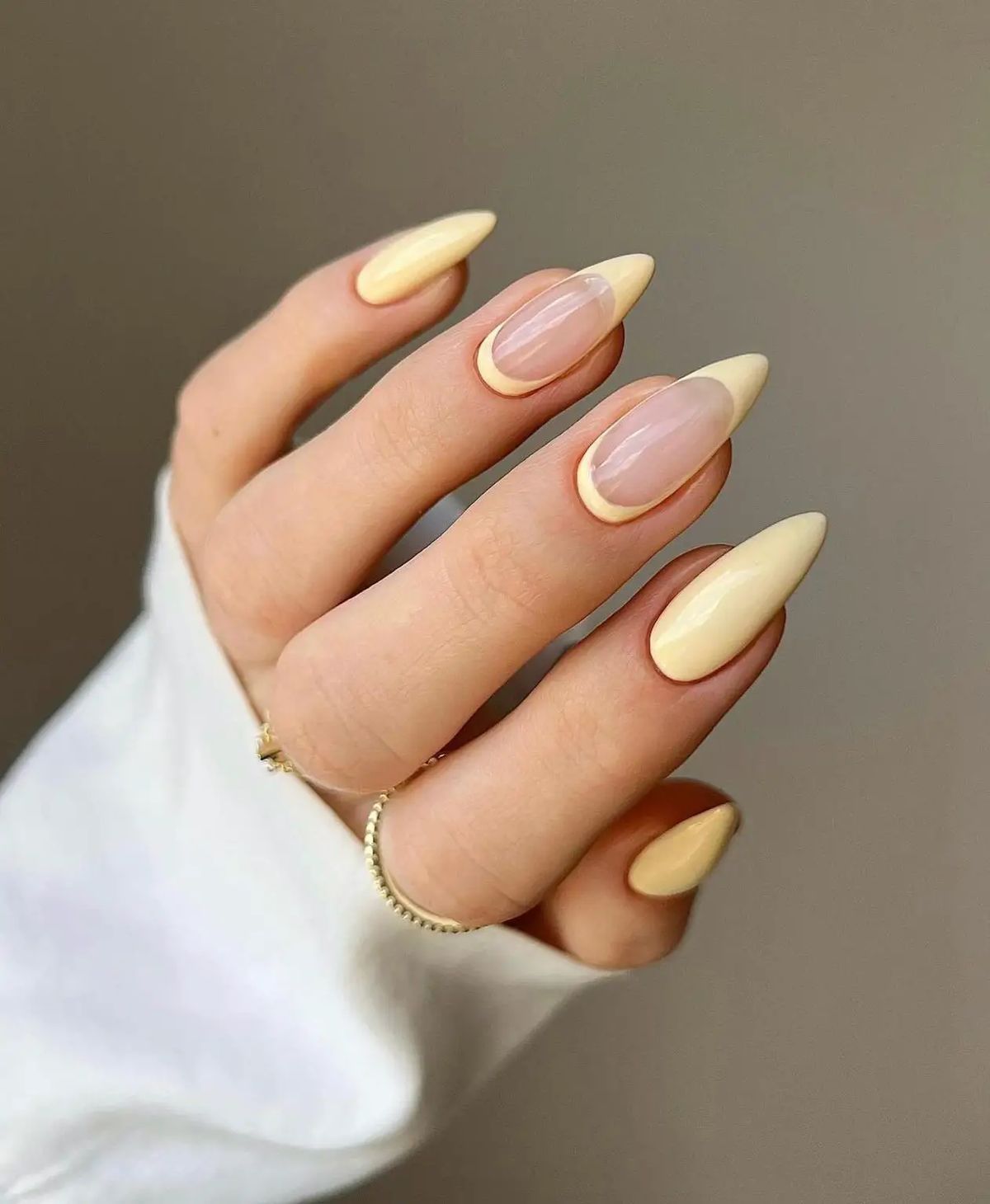 لاک فرنچ رنگی