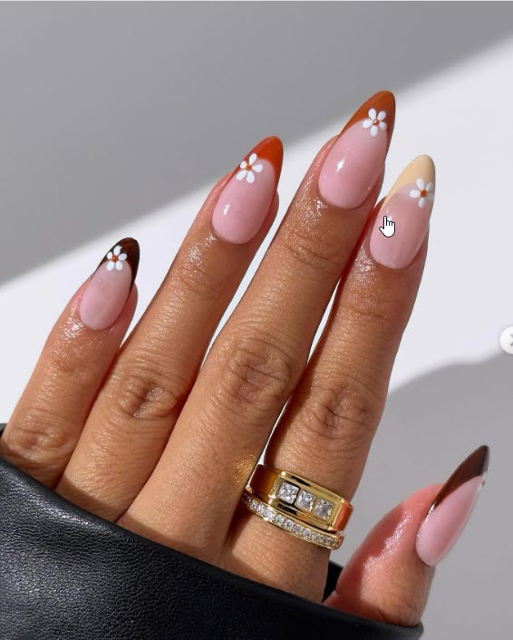 لاک فرنچ رنگی