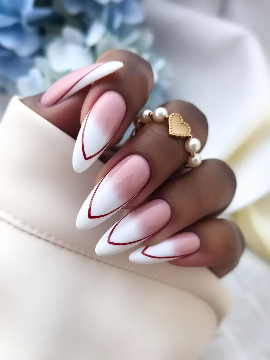 لاک فرنچ رنگی