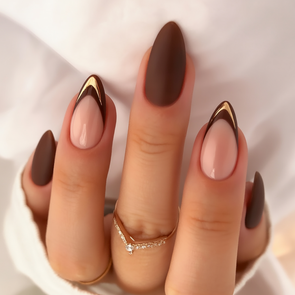 لاک فرنچ رنگی