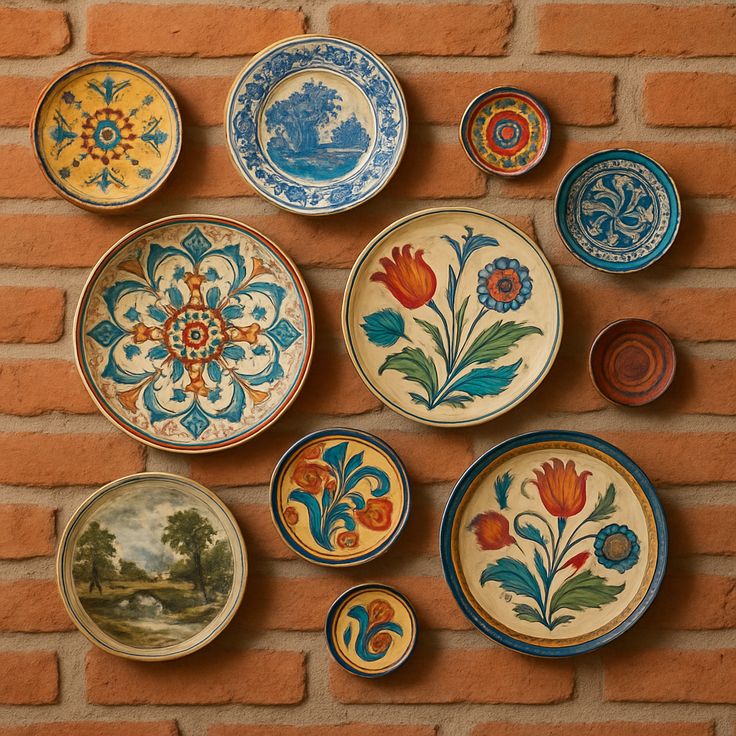 بشقاب دیواری دکوری