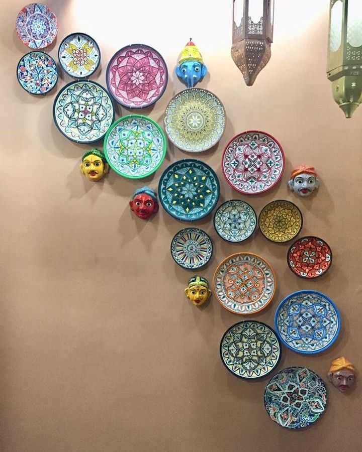 بشقاب دیواری دکوری