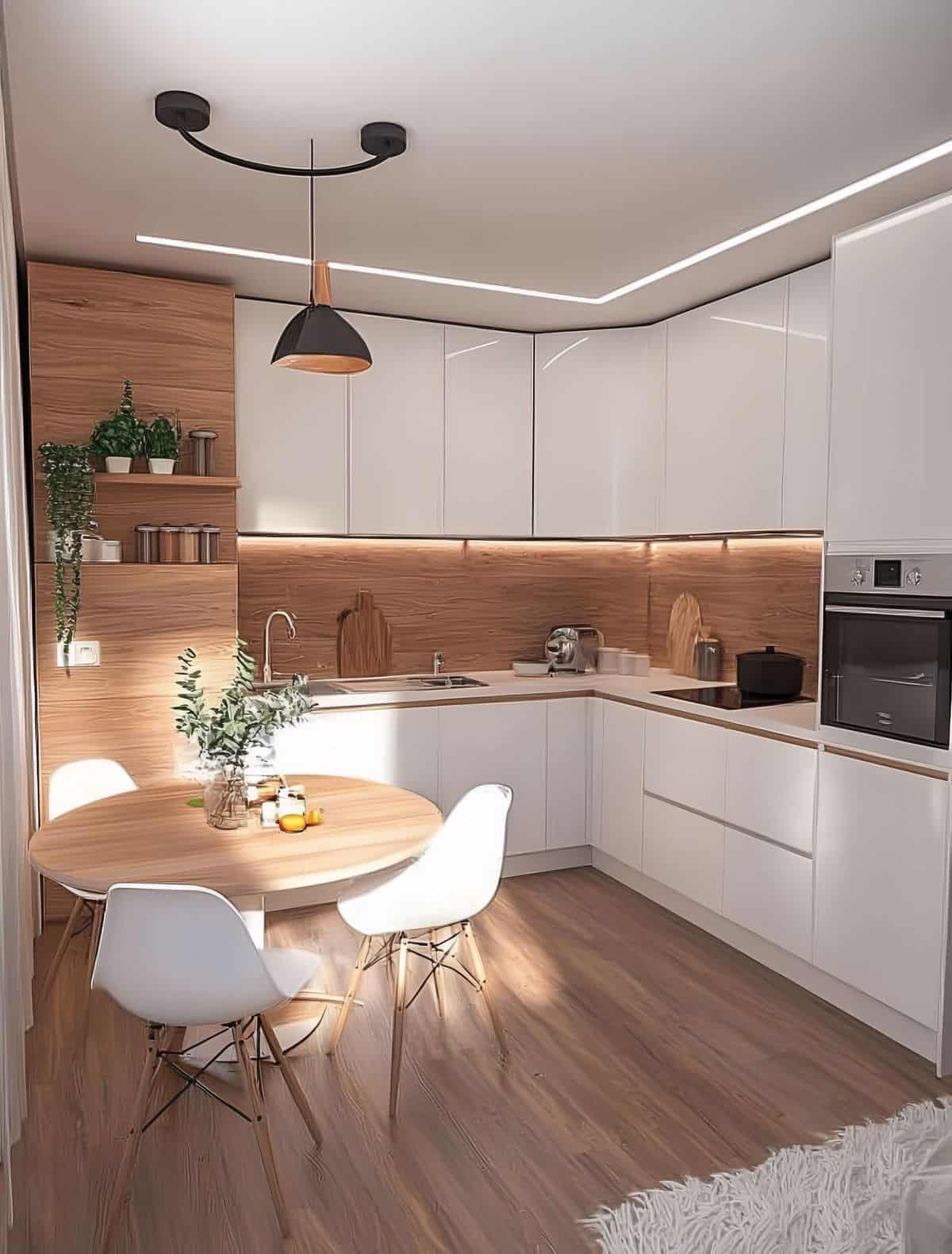 کابینت قهوه ای