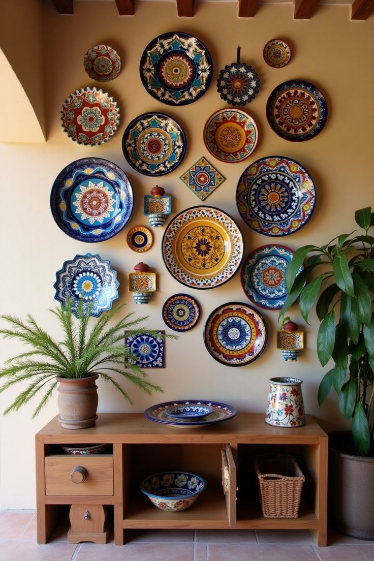 بشقاب دیواری دکوری