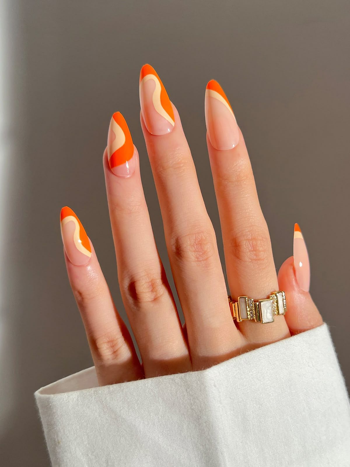 لاک فرنچ رنگی