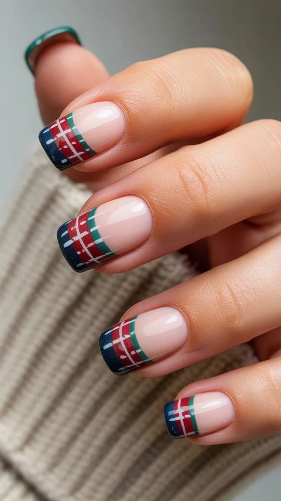 لاک فرنچ رنگی