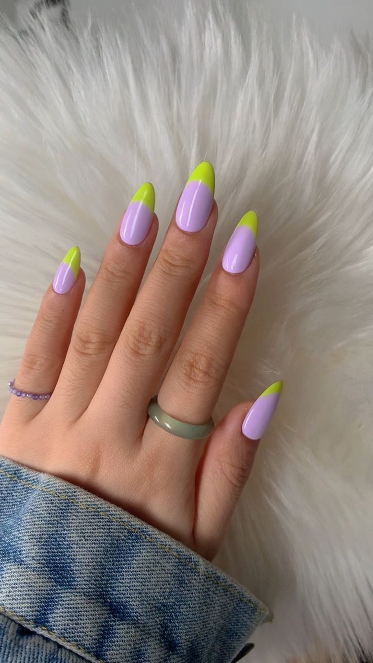 لاک فرنچ رنگی