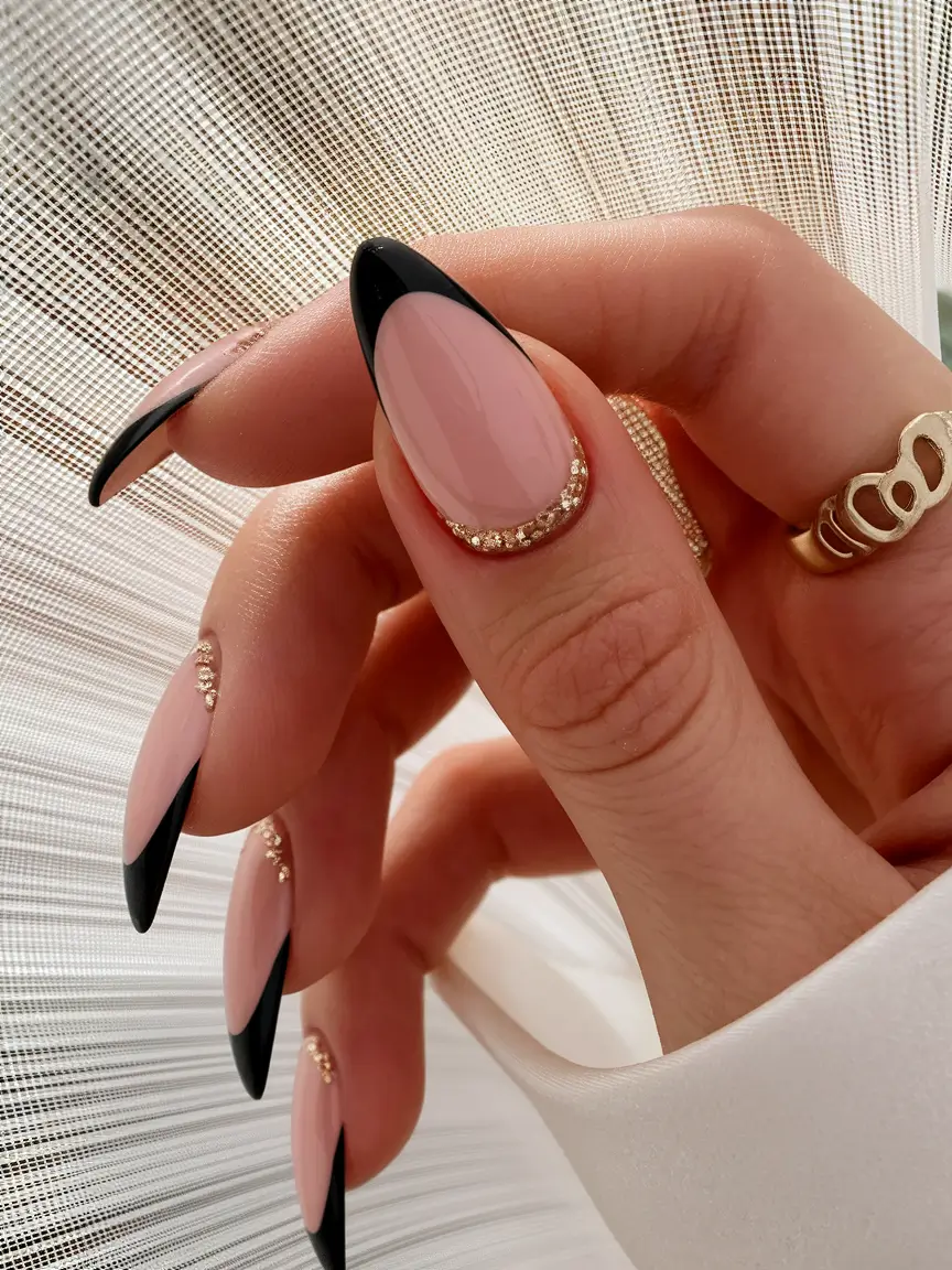 لاک فرنچ رنگی