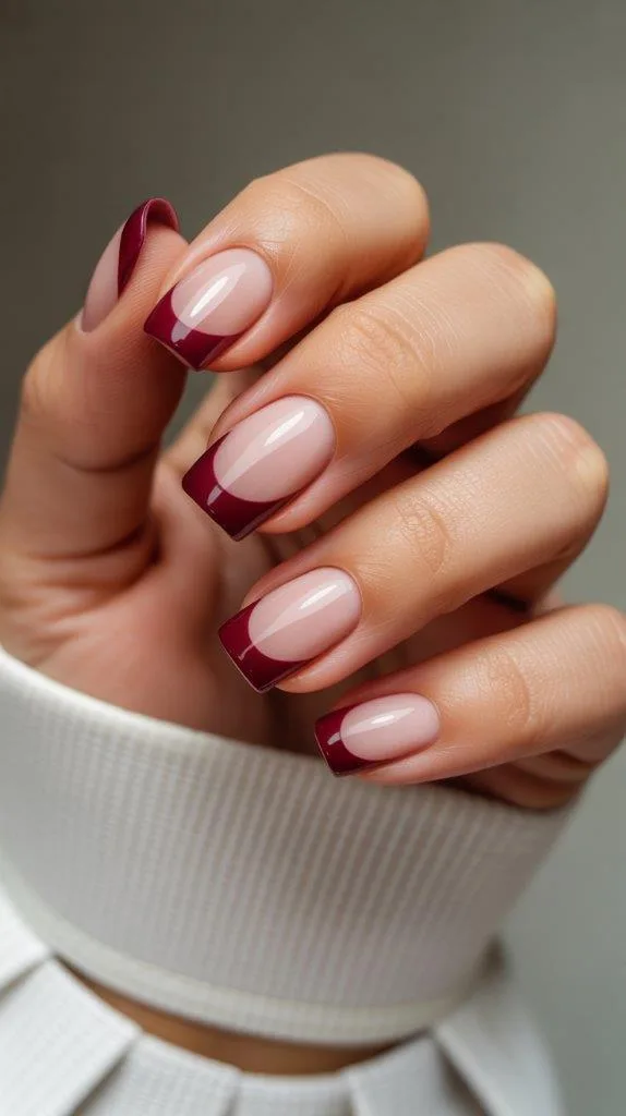 لاک فرنچ رنگی