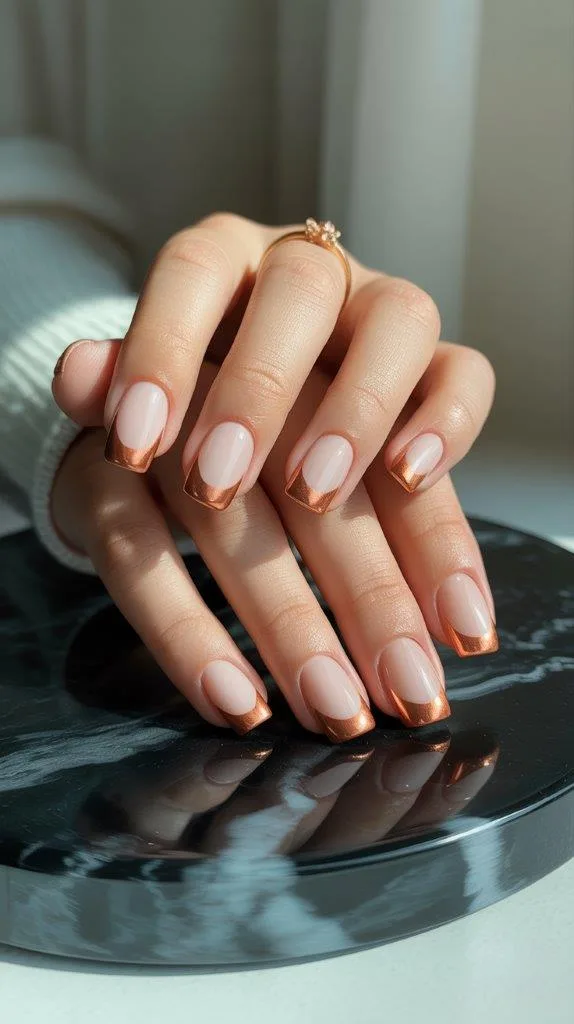 لاک فرنچ رنگی