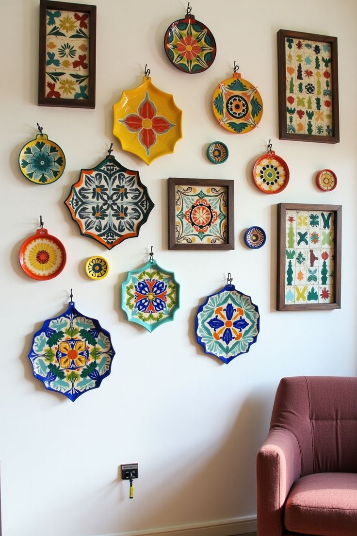 بشقاب دیواری دکوری