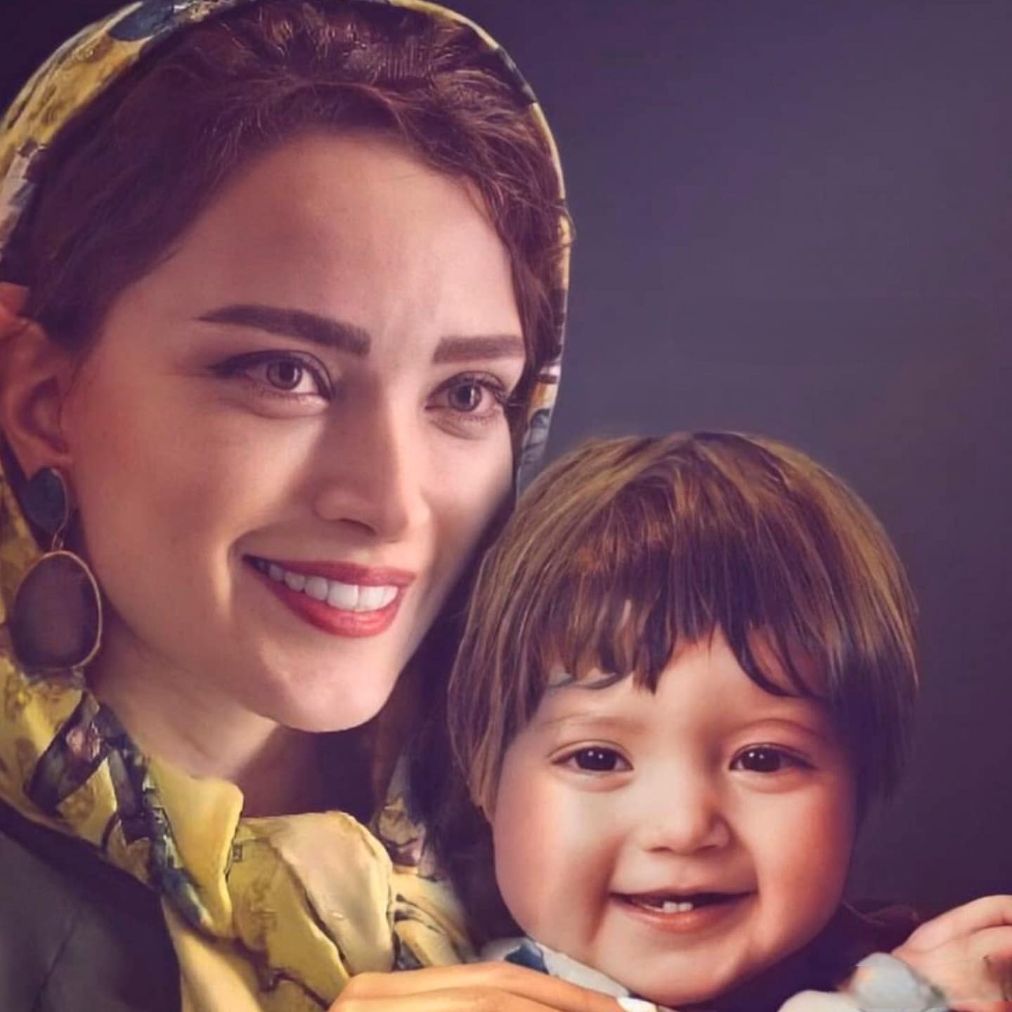 عکس کودکی بهنوش طباطبایی